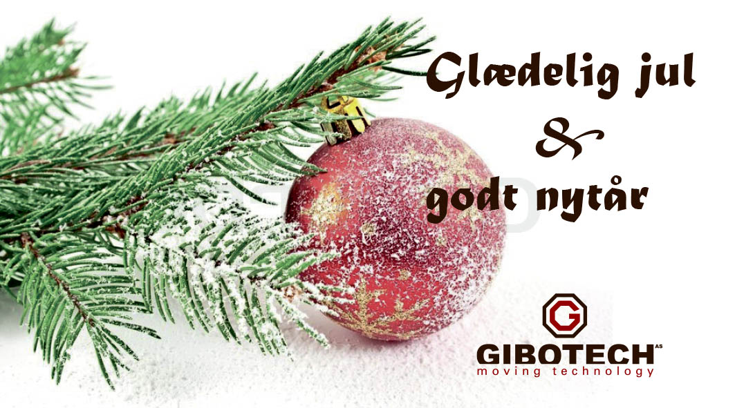 Gibotech ønsker glædelig jul og godt nytår